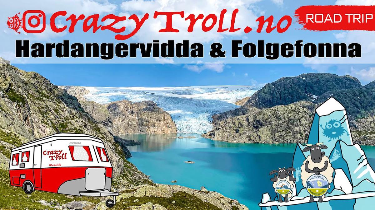 'Video thumbnail for Folgefonna & Hardangervidda national parks! Norway Road Trip Travel Vlog, Cinematic Drone 4K'