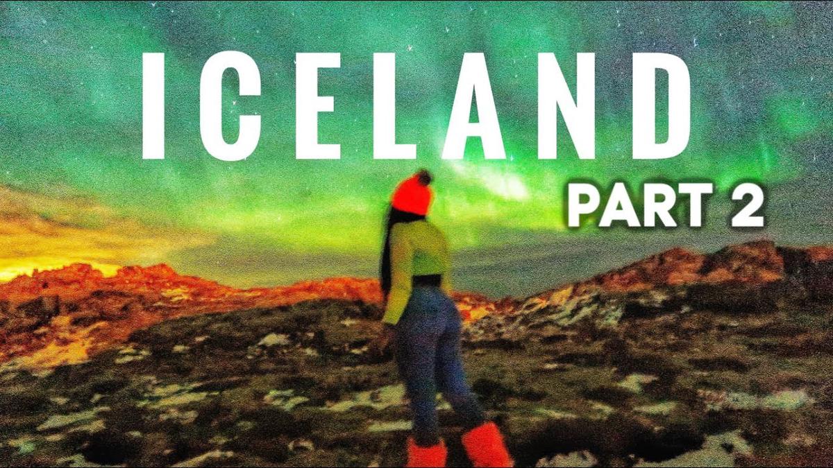 'Video thumbnail for Iceland Northern Lights- Part 2 Vlog | Things to do in Iceland #northernlights #iceland #reyjkjavik'