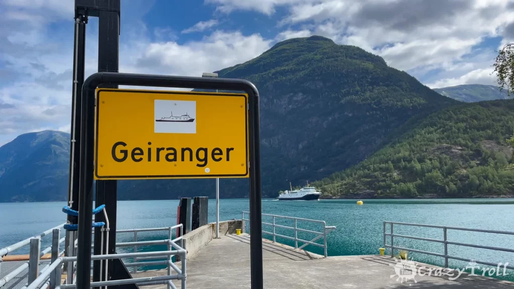 Geirangerfjord Cruises on Geiranger-Hellesylt ferry